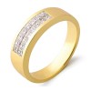 Кольцо из желтого золота с бриллиантами 00527