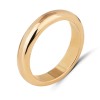 Обручальное кольцо из красного золота 06026