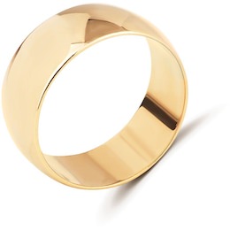 Обручальное кольцо из красного золота 06028