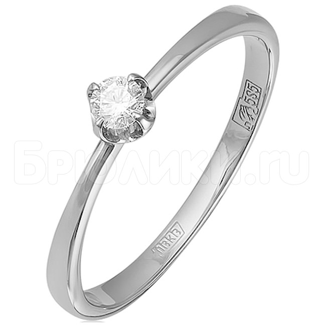 Кольцо с бриллиантом 1-31-0159-201