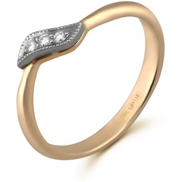 Кольцо с бриллиантами 10400