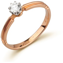 Кольцо с бриллиантом 10650