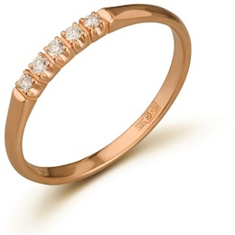 Кольцо с бриллиантами 17013