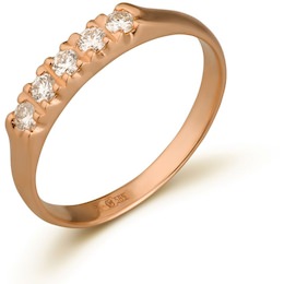 Кольцо с бриллиантами 17014