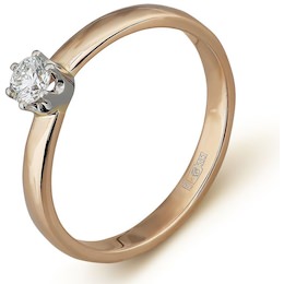 Кольцо с бриллиантом 17231