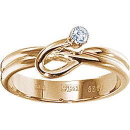 Кольцо с бриллиантами 17648