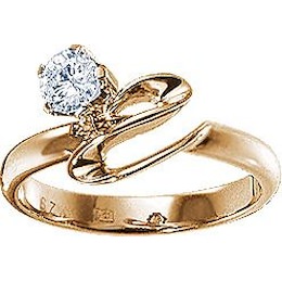 Кольцо с бриллиантом 17931