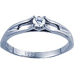 Кольцо с бриллиантом 18198
