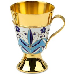 Чашка из кофейного сервиза «Фурцевский» из серебра 27010
