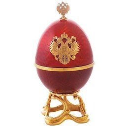 Яйцо-шкатулка из латуни 35101