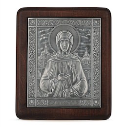 Икона «Святая Блаженная Ксения Петербургская» из меди 35289