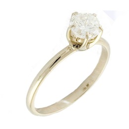 Кольцо из белого золота с бриллиантом 37796