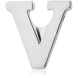 Значок «V» из серебра 41660