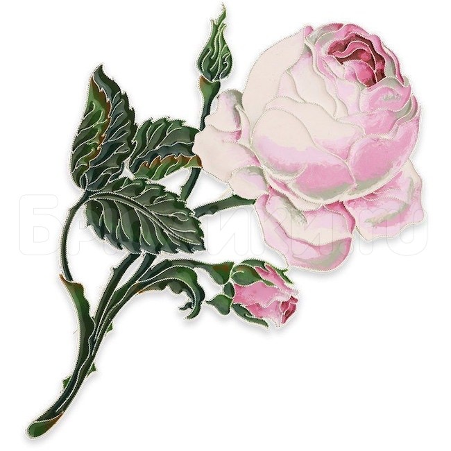 Брошь «Розы Зимнего дворца» 41669