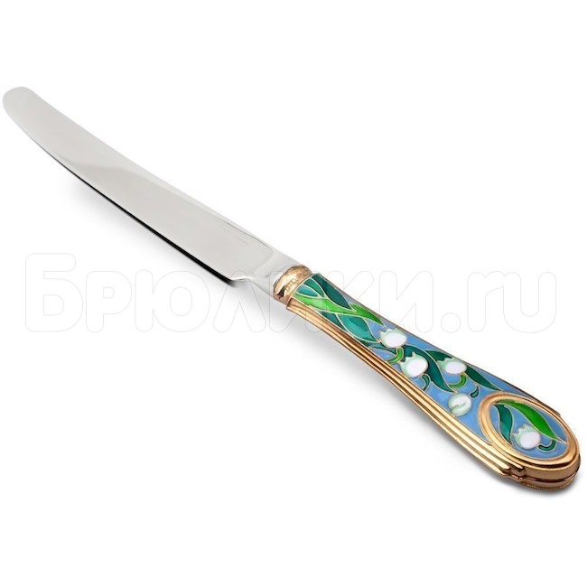Нож столовый из серебра 42652