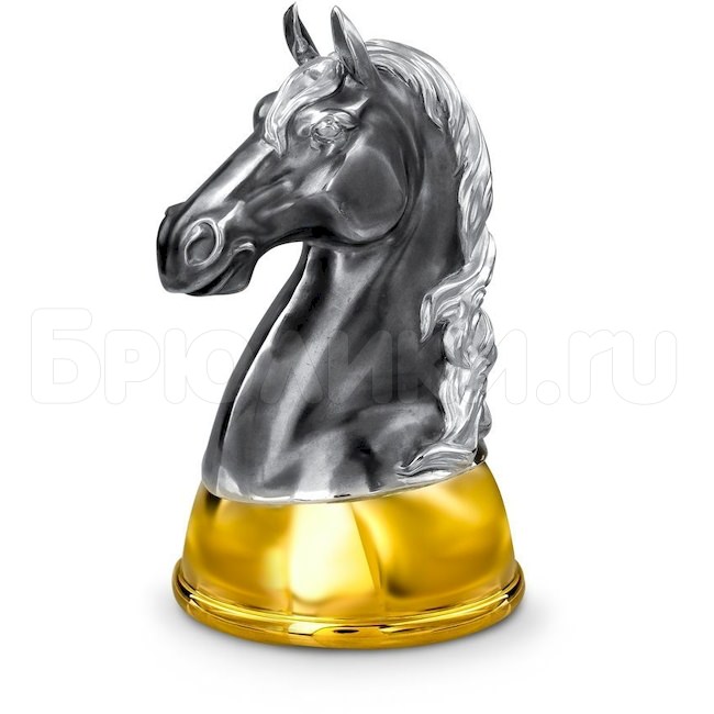 Стопка-перевертыш «Конь» из серебра 42693