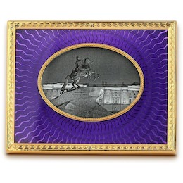 Рамка для фото из латуни с деревом и ювелирным стеклом 46168