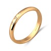 Обручальное кольцо из красного золота с бриллиантами 53137