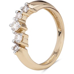 Кольцо из желтого золота с бриллиантами 53638