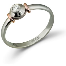 Кольцо с бриллиантами 71089