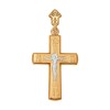 Крестик из золота 121305-4