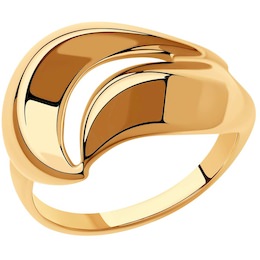 Кольцо из золочёного серебра 93-110-00619-1