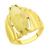 Кольцо из золочёного серебра 93-310-00338-1