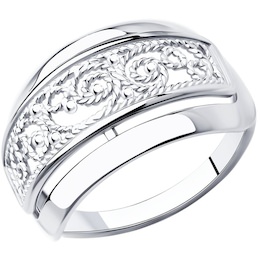 Кольцо из серебра 94-110-00655-1