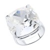 Кольцо из серебра с кристаллом Swarovski 94-110-00762-1