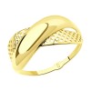 Кольцо из желтого золота 017701-2