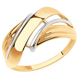 Кольцо из золота 018612-4