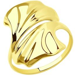 Кольцо из желтого золота 018707-2