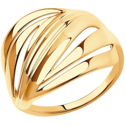 Кольцо из золота 018726