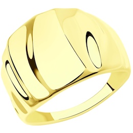 Кольцо из желтого золота 018736-2