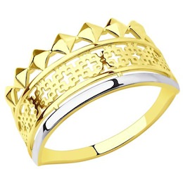 Кольцо из желтого золота 018797-2
