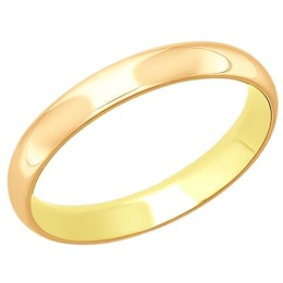 Кольцо из комбинированного золота 110236