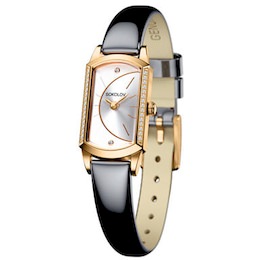 Женские золотые часы с бриллиантами 222.02.00.100.04.05.3