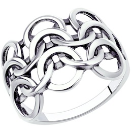 Кольцо из серебра 95010145