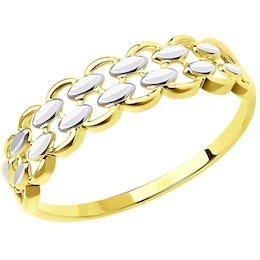 Кольцо из желтого золота 017347-2