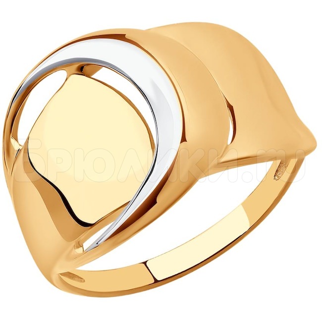 Кольцо из золота 018858