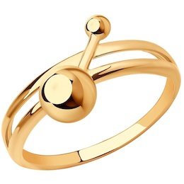 Кольцо из золота 018930
