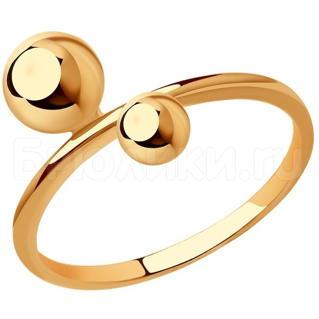 Кольцо из золота 018932