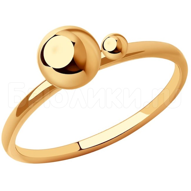 Кольцо из золота 018942