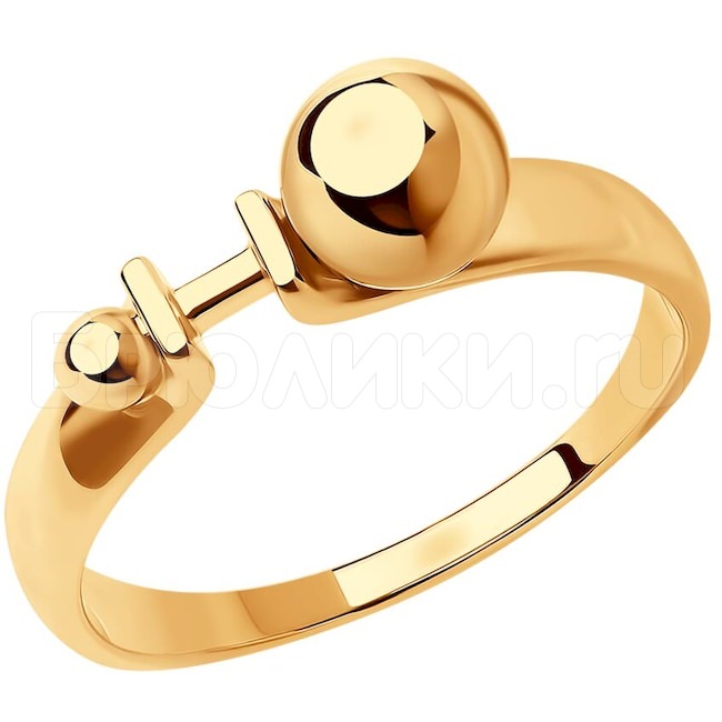 Кольцо из золота 018969