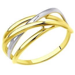 Кольцо из желтого золота 018416-2