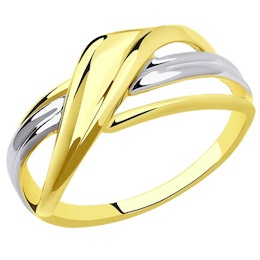 Кольцо из желтого золота 018578-2