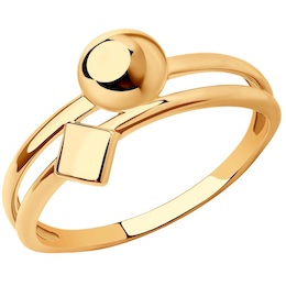 Кольцо из золота 018956