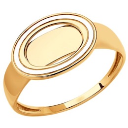 Кольцо из золота 019033