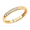 Кольцо из золота с бриллиантами 1012324