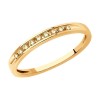 Кольцо из золота с бриллиантами 1012538